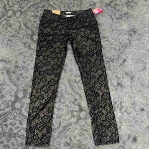 Elegant Black Lace Women's Pants